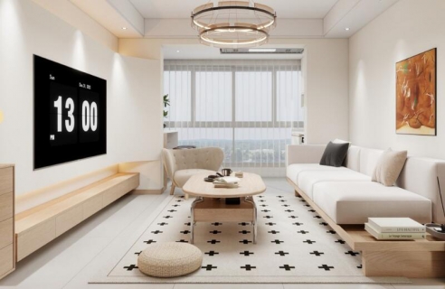 萬(wàn)科金域時(shí)代 103㎡現(xiàn)代簡(jiǎn)約